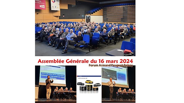 Bulletin n° 87 : CR de l'Assemblée Générale 2024 tenue le 16 mars au Forum Armand Peugeot de Poissy